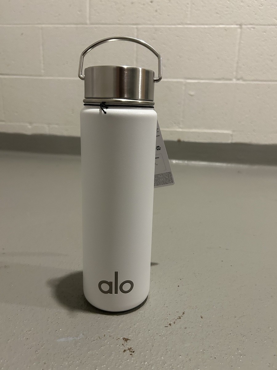 White Alo Aluminum Water Bottle | eBay