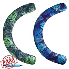FindUWill 2 Pack Curved Pool Noodles, Inflatable Fabric Covered Swimming Nood...