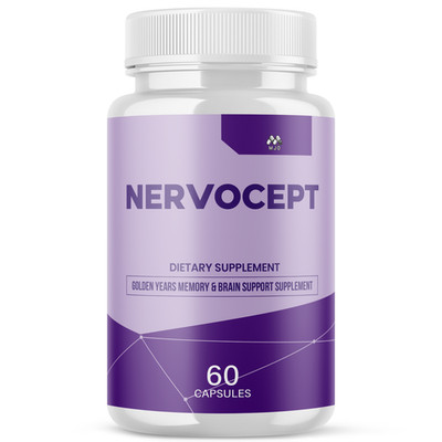 (1 Pack) Nervocept Advanced Nerve Support Strength Formula Nervo Cept 60 Caps
