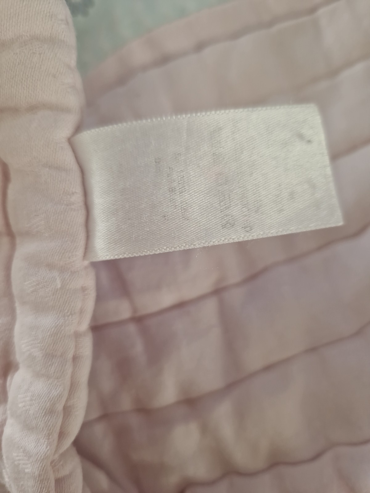 Trapunta lettino rosa Mothercare patchwork floreale farfalla 4 tog bocciolo di rosa 12m Preloved foto 6