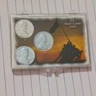 Lincoln Wheat 1943 Steel Small Cent Uncirculated P D S US Coin