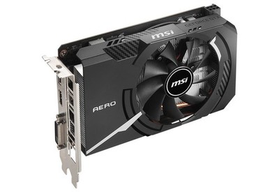 MSI NVIDIA Geforce GTX 1650 D6 Aero ITX OC Edition 4GB GDDR6 VRAM Grafikkarte