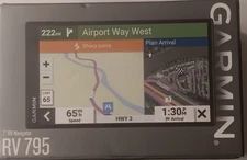 Garmin RV 795 7 inch GPS Navigator New Opened Box
