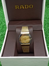 ORIGINAL RADO WATCH DIASTAR LUXURY MODEL VINTAGE AUTOMATIC UNISEX 80s & RARE 17