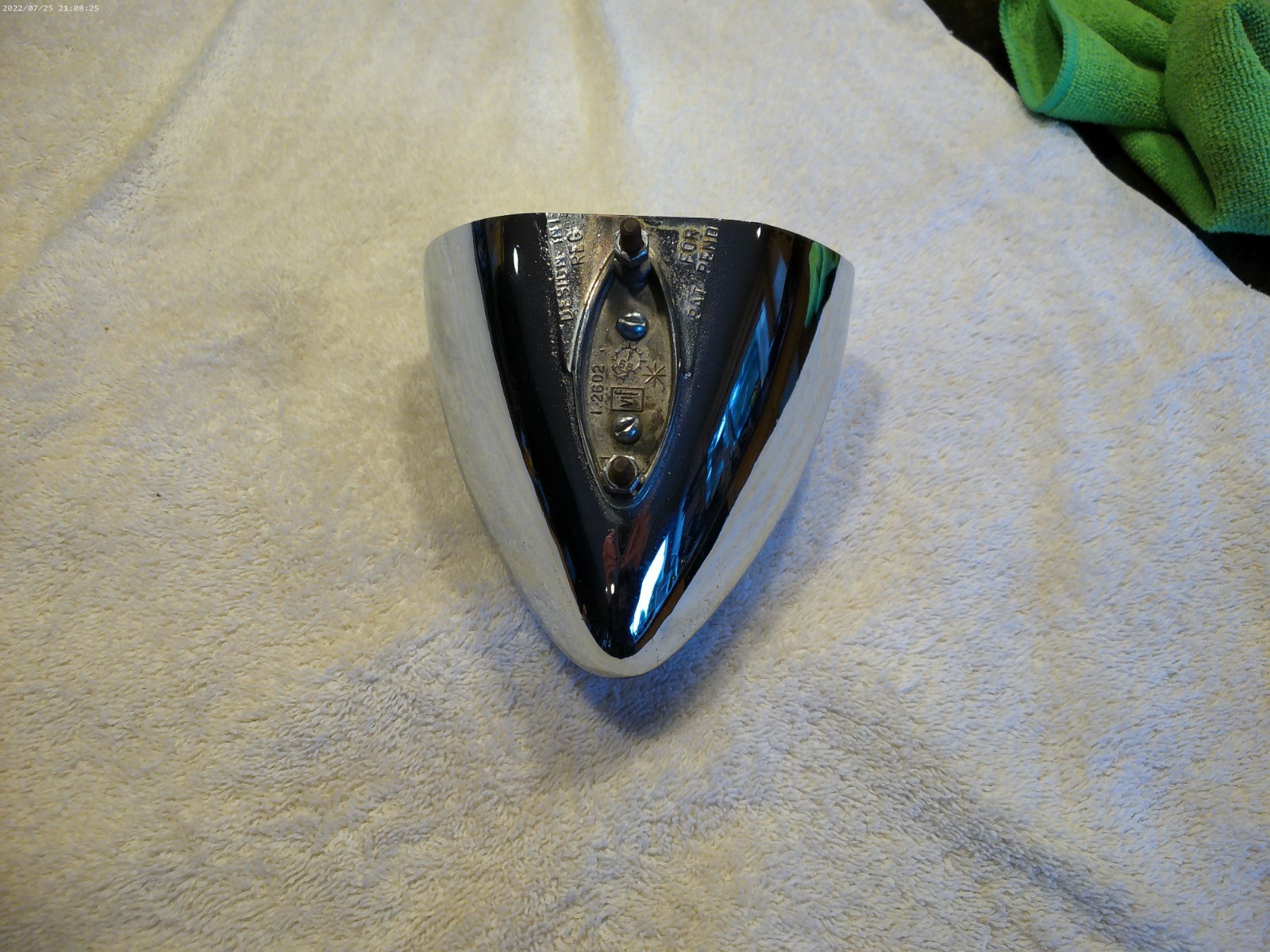 SEBRING RACING MIRROR FERRARI PORSCHE 356 911 550 VINTAGE ACCESSORY RALLY CHROME