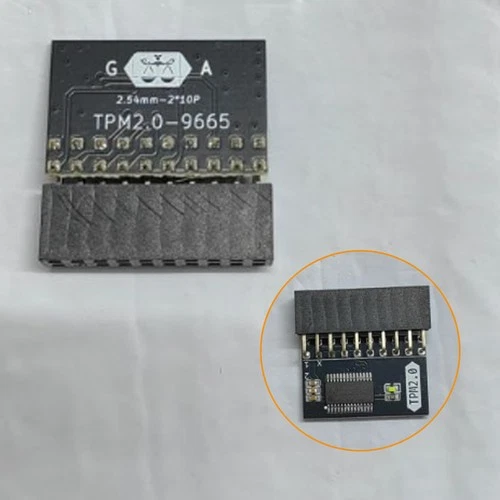 20-1 Pin 2 * 10P TPM2.0 Sicherheitsmodul für Gigabyte /ASUS Plattform Schutz