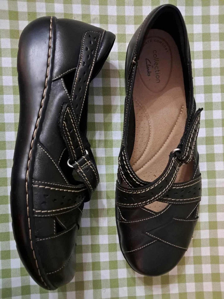 Mary Janes Clarks Collection Ashland para mujer talla 9 ancho Foto 2 de 4