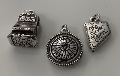 Brighton NEVADA GAMBLING Charm TRIO, Articulated