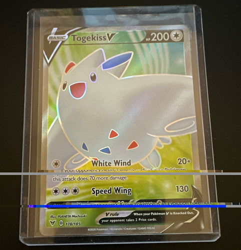 Togekiss V 178/185 Swsh04: Vivid Voltage Ultra Rare Full Art Holo EN
