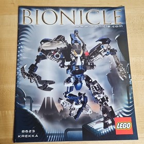 LEGO Bionicle Krekka 8623 Complete Set with Instruction Manual