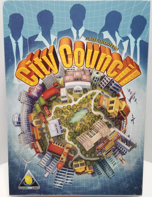 City Council Board Game Golden Egg Games Elad Goldsteen 2013 New Factory Sealed