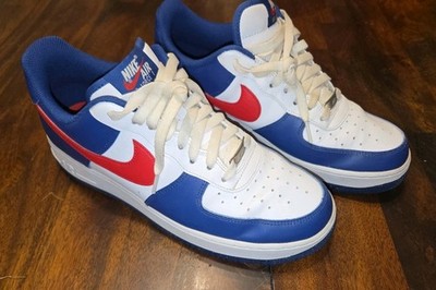 Nike Air Force 1  07 - Blue/White/Red - USA - CZ9164-100 - Size 9