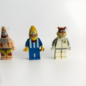 Lego 3816 SpongeBob Squarepants Glove World Minifigure Figure Lot
