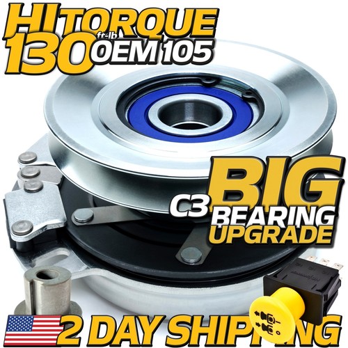 917-05209 HiTorq 130ftb (OEM 105) Clutch & 20A PTO Switch for Cub Cadet 5219-177 - Picture 1 of 10