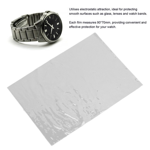 500 Pack Watch Protector Screen Film 70x90mm Transparent Watch Band Dust - Photo 5 sur 12