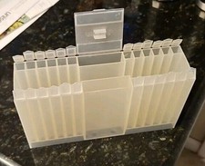 Vintage 1987 Tupperware Tuppertoys ART LOCKER Crayon  Art Supply Storage