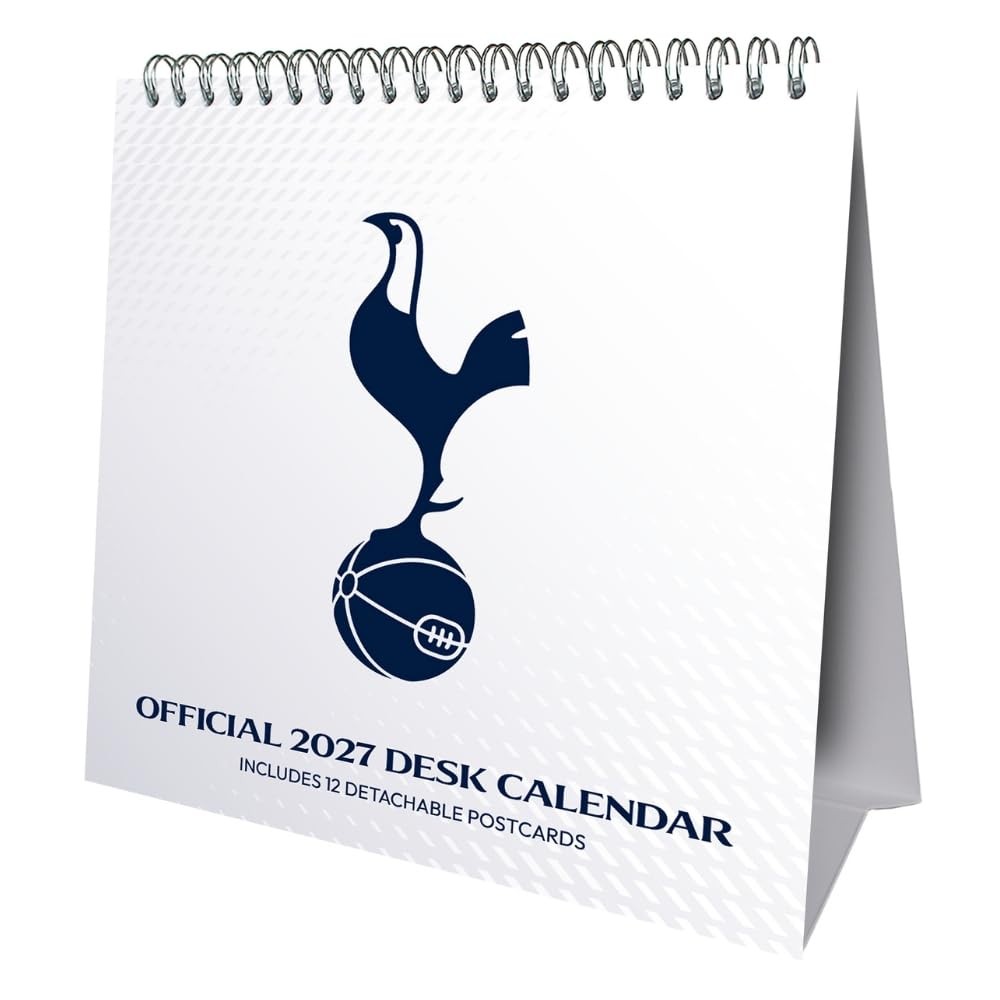 Tottenham Hotspur FC Desktop Calendar 2027 Birthday, Xmas Gift Official Product - Image 6