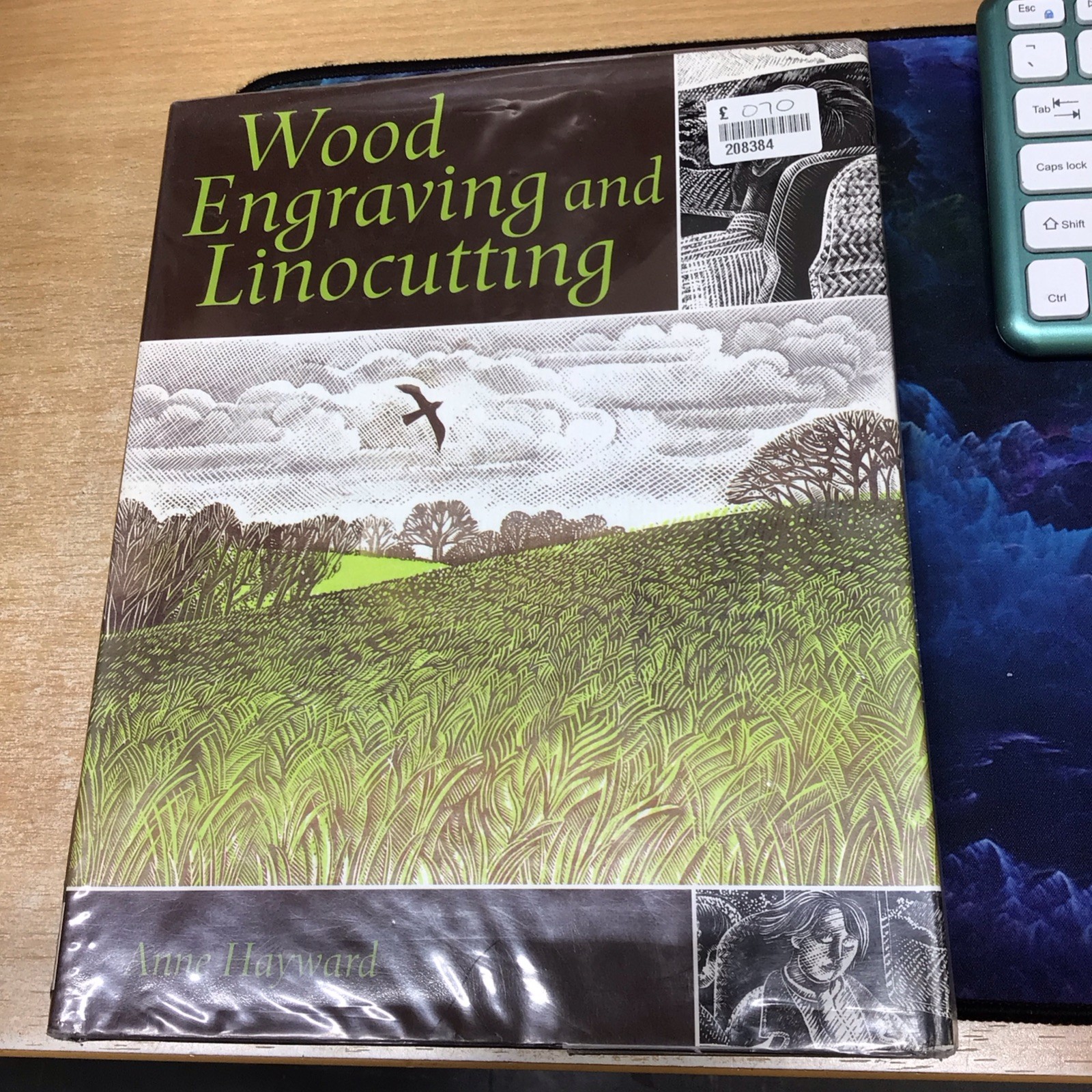 Wood Engraving and Linocutting by Anne Hayward (2008, Hardcover)