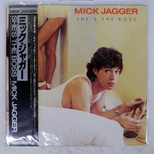 MICK JAGGER SHE'S THE BOSS CBS/SONY 28AP2996 Japan OBI VINYL LP