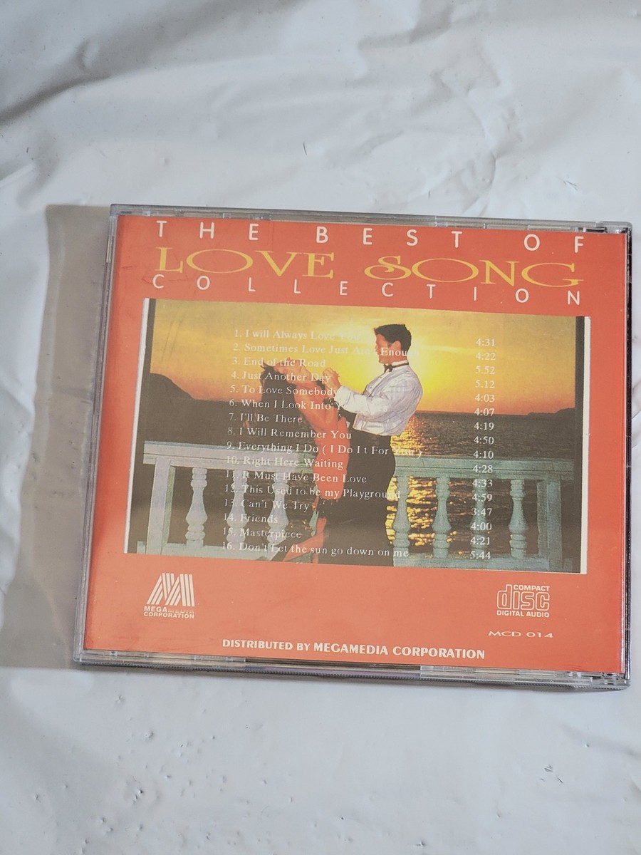 The Best of Love Song Collection Vol 1 CD Megamedia Corp Various