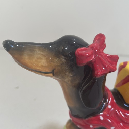Blue Sky Heather Goldminc Harvey Dachshund Doxie Gifts Christmas 9" Figurine - Picture 9 of 10