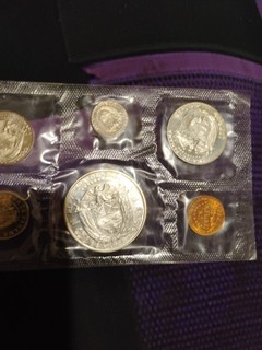 No Reserve! 1966 Panama 6 Coin Mint Set No Reserve!