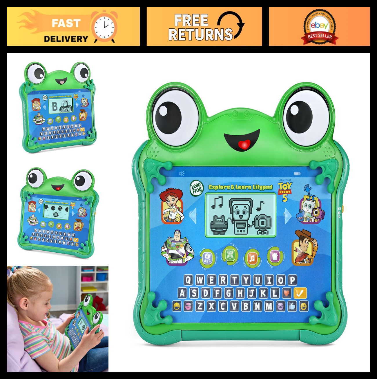Toy Story 5 Explore & Learn Lilypad - Interactive Learning Toy for Kids