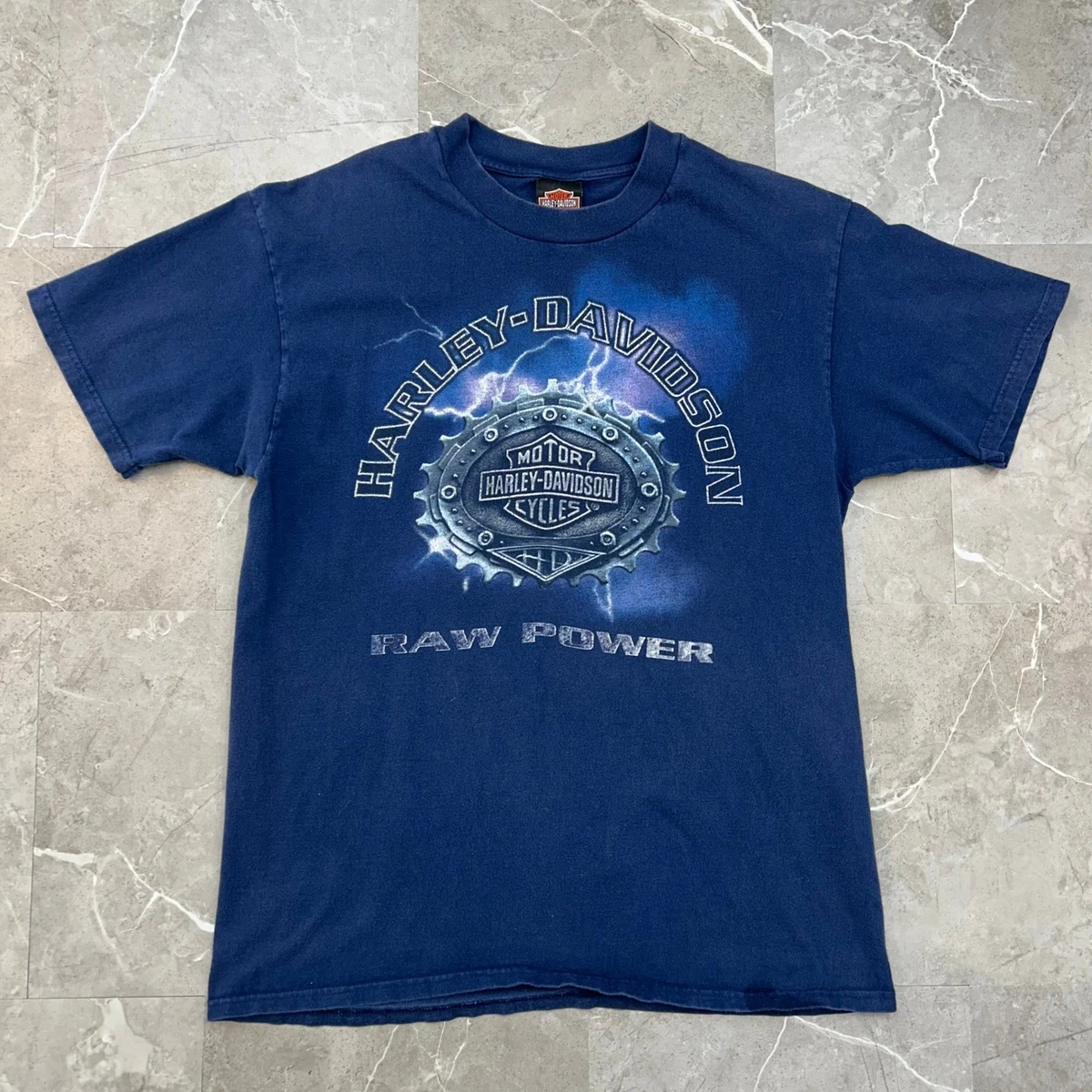 25+ Harley-Davidson Blue Vintage T-Shirts for Men for sale