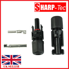 1 Pcs Solar Panel Photovoltaic Connector | MC4 Solar Cable Coupler | M&F Pair