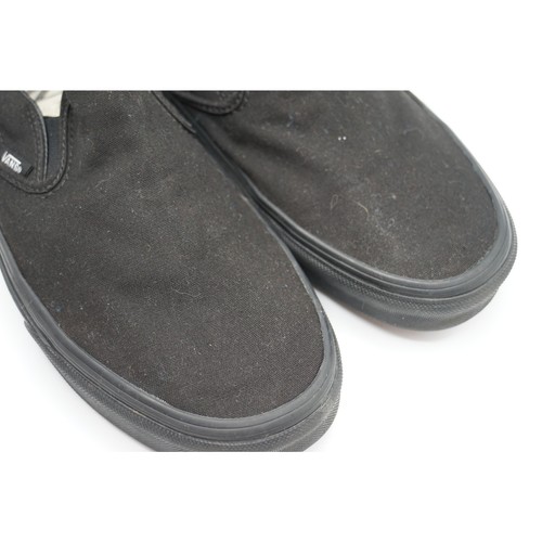 Vans Sneakers Uomo 11 Nero Slip On Tela Suola Gomma Skate Surf Anni 90 Cali - Foto 2 di 7