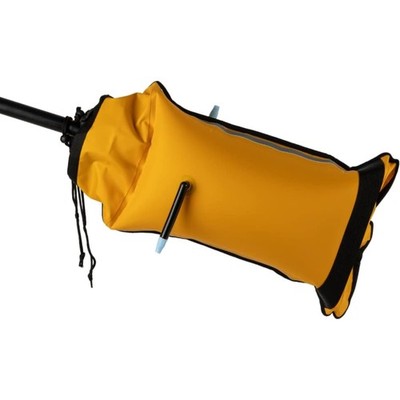Kajak Paddle Float aufblasbar Schwimmbeutel Wasserrettungs-Schwimmbeutel orange