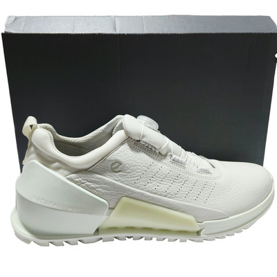 Ecco Men's Biom 2.0 Leather Sneaker Shoes White Size 12 - 12.5