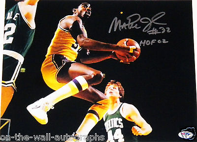 ERVIN MAGIC JOHNSON HAND SIGNED AUTOGRAPHED expédition HOF 02 11X14 PHOTO WITH PROOF+PSACOA