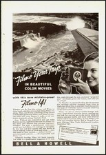 1930's Vintage ad for Filmo 141 Movie Camera/Bell  Howell 012813 