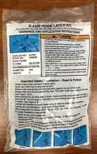 Crosby 1096609 Latch Kit, Steel, 3-37/64 in., 1-9/64 in.