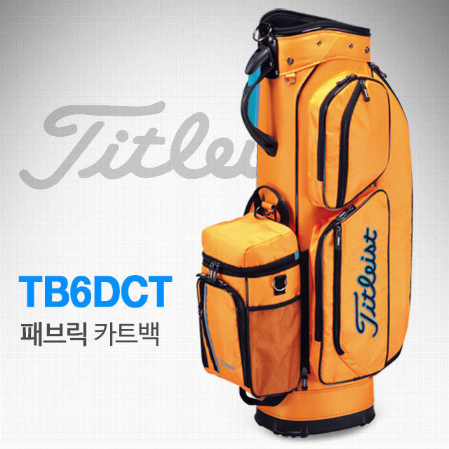 orange titleist golf bag