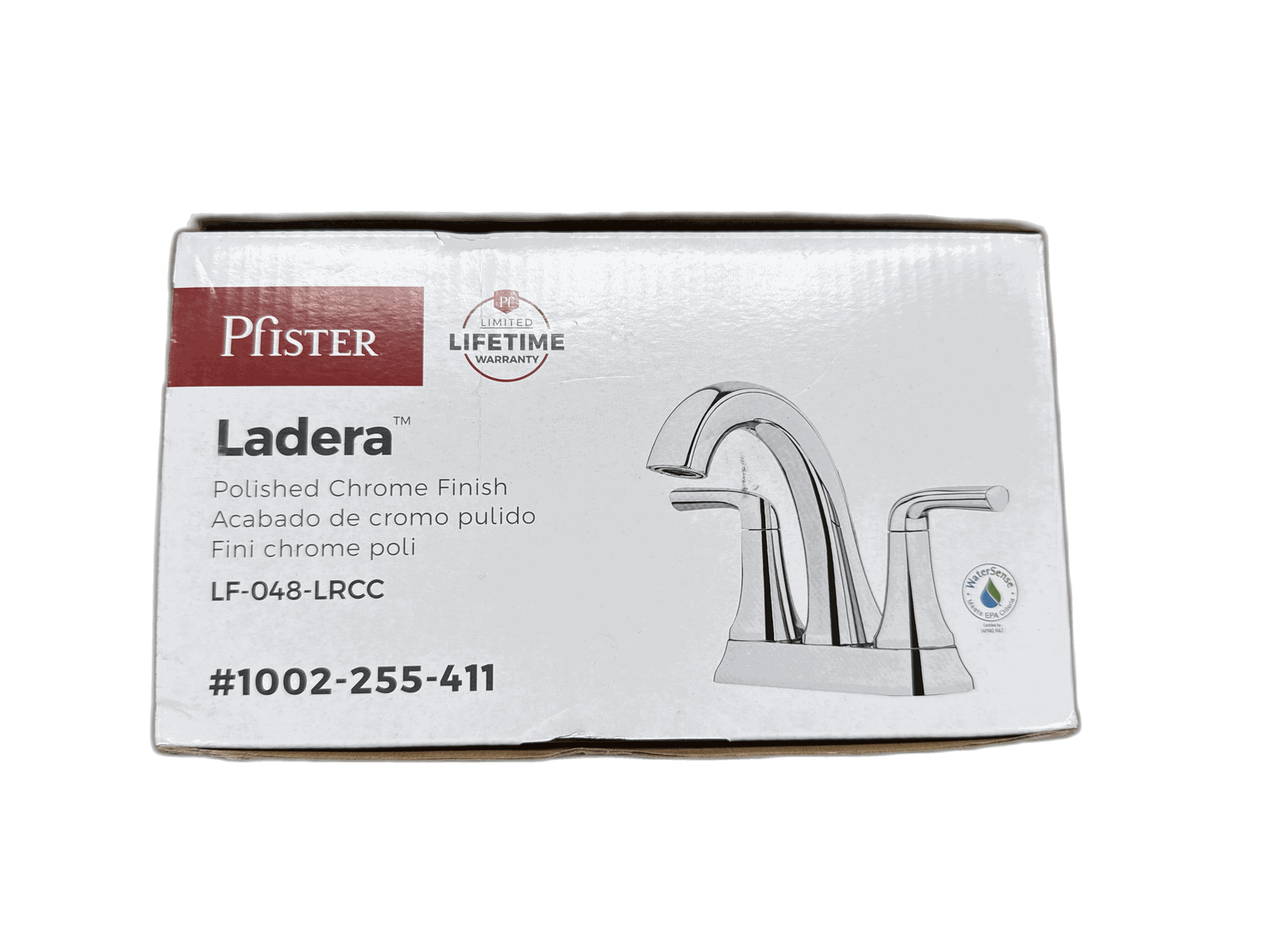 Pfister Ladera 2-Handle 4-Inch Centerset Bathroom Faucet in Brushed Nickel with Spot Defense