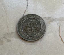 1862 Belgium 10 Centimes - Des Belges
