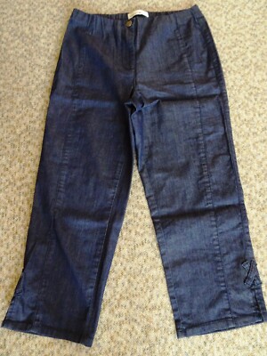 6/8 Hose,dünne Jeans,Caprihose,Helena Vera,Mod.Moni, Gr.38,Komfortbund,Neu V77