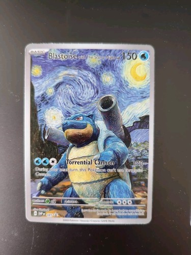 Carte Pokémon lotto starter 1 generazione Van Gogh Style - Foto 2 di 5