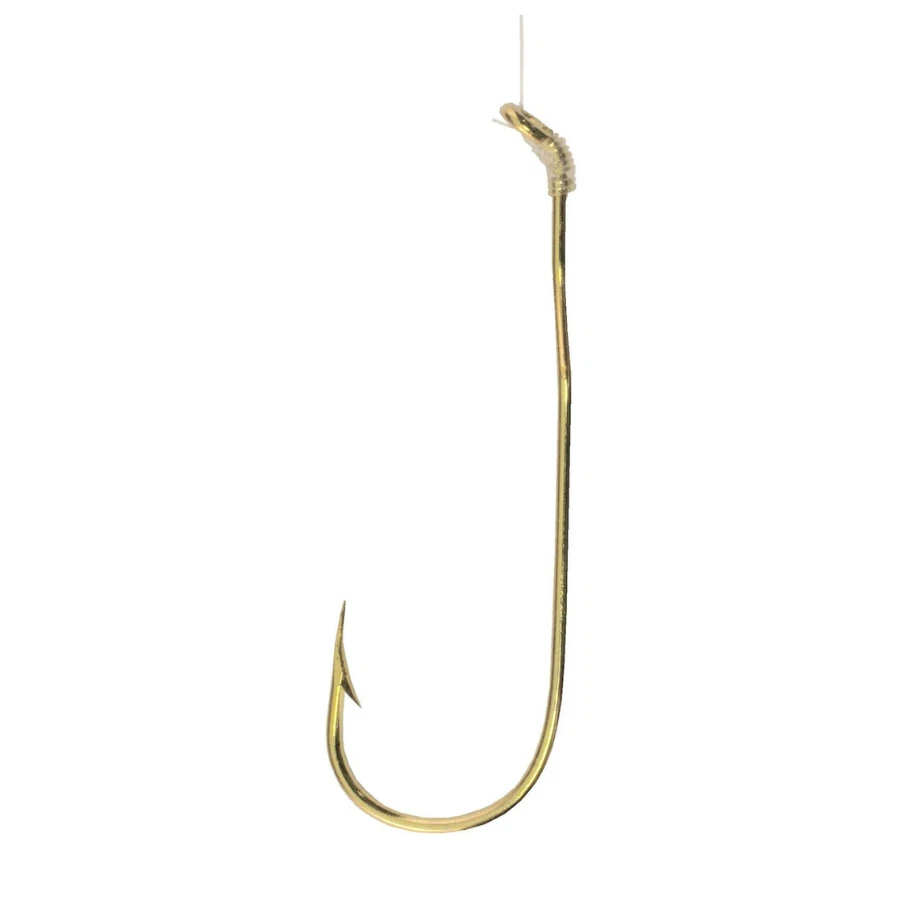 Ganchos de pesca Tru-Turn cebo vivo rallado cualquier tamaño rojo sangrado bronce dorado Foto 4 de 4