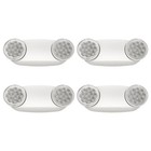 Spectsun 4 Pack Led Emergency Light Fixture with Battery backup Ul924 Fire Light