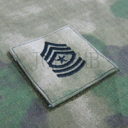 FG Black Pattern U.S.ARMY Rank Military Embroidery Patch Insignia - Picture 18 of 44