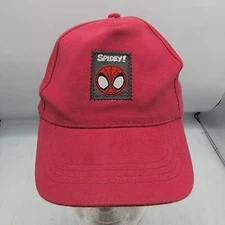 Spidey And His Amazing Friends Adults OSFM Red Hat Cap Spider Man Casual