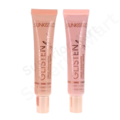Sunkissed Liquid Glow Brightening Highlighter Glisten Illuminate Vitamin E