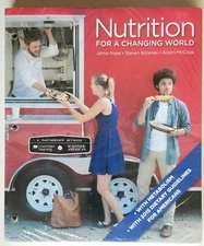 NEW SEALED  *LOOSE-LEAF*  Nutrition For A Changing World Pope Textbook Book