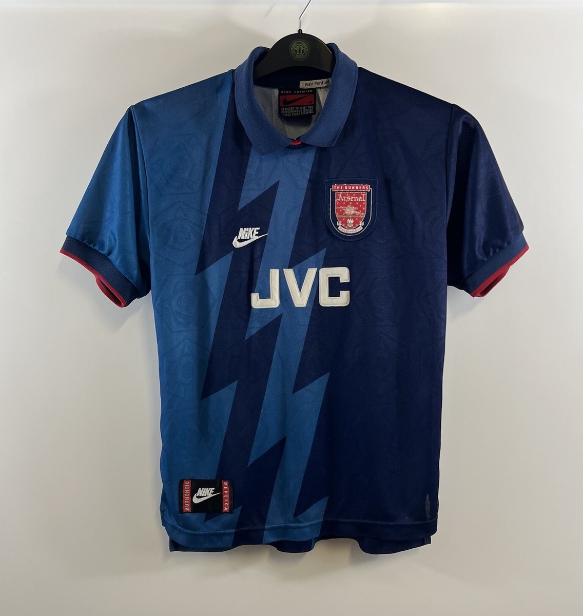 Arsenal Away Football Shirt 1995/96 Children's Medium Boys
