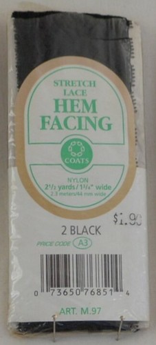 Wrights /Coats Stretch Flexi-lace Hem Facing - 1 3/4" w x 2 1/2 yd - 20 colors! - Picture 11 of 22