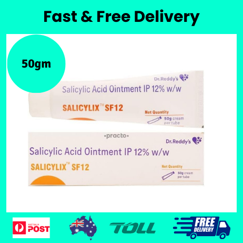 SALICYLIC Acid Ointment 12% W/W 50Gm (SALICYLIX SF12) - Picture 1 of 1