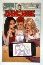 2013  ARCHIE  ISSUE #4 PAUL RENAUD TIME LAPSE VARIANT COVER  NM- CONDITION